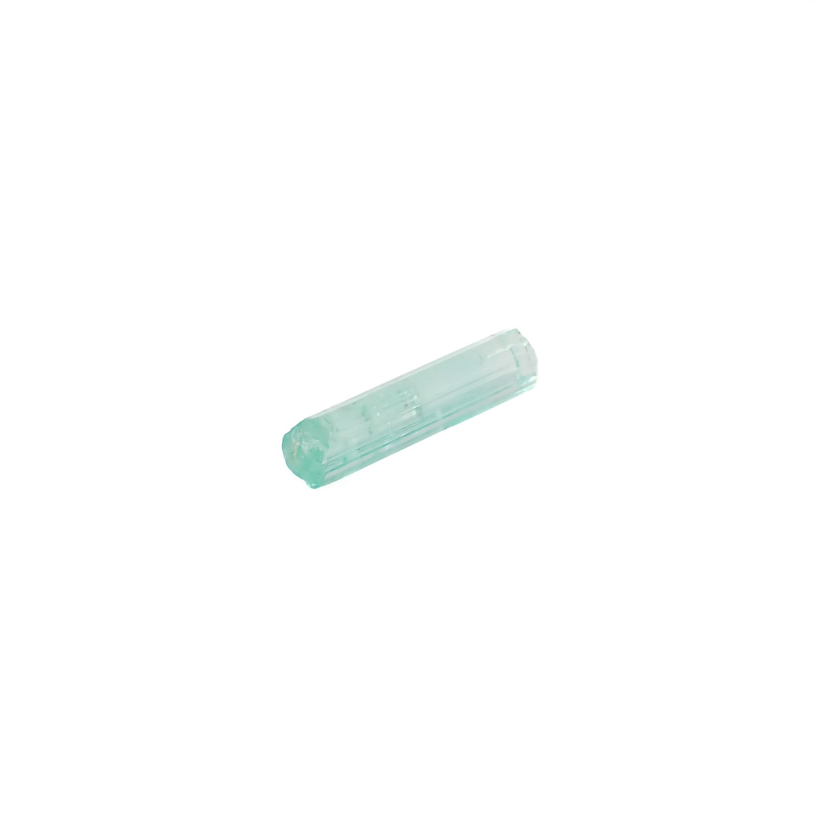 エメラルド柱状結晶 原石 コロンビア産 4.50ct[240427260]19.2x4.9mm前後