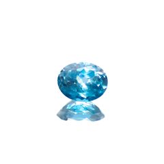 ブルージルコン カンボジア産 0.56ct[240728510]5.1x4.1mm前後
