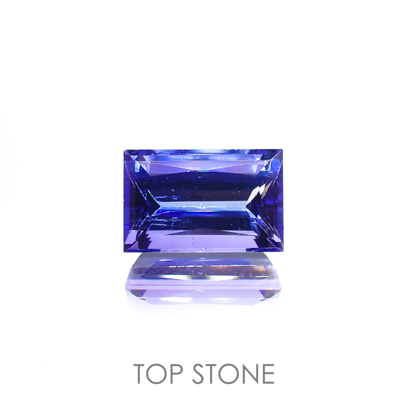 タンザナイト(宝石名タンザナイト) タンザニア産 2.345ct ソ付(彩珠)[20062541]8.9×5.8mm前後