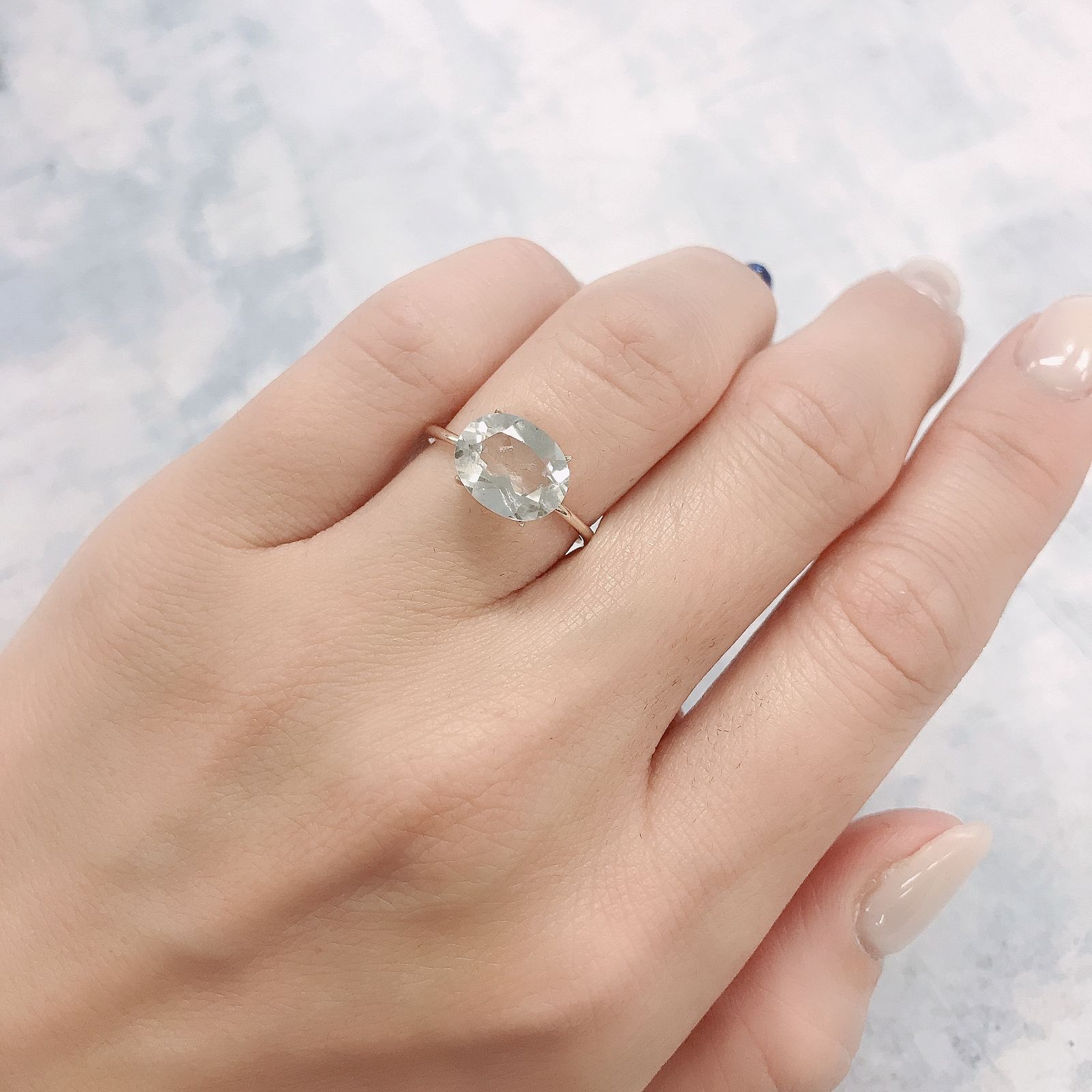ハーキマーダイヤモンド アメリカ・ニューヨーク州産 2.24ct[220515717]10.1x8mm前後