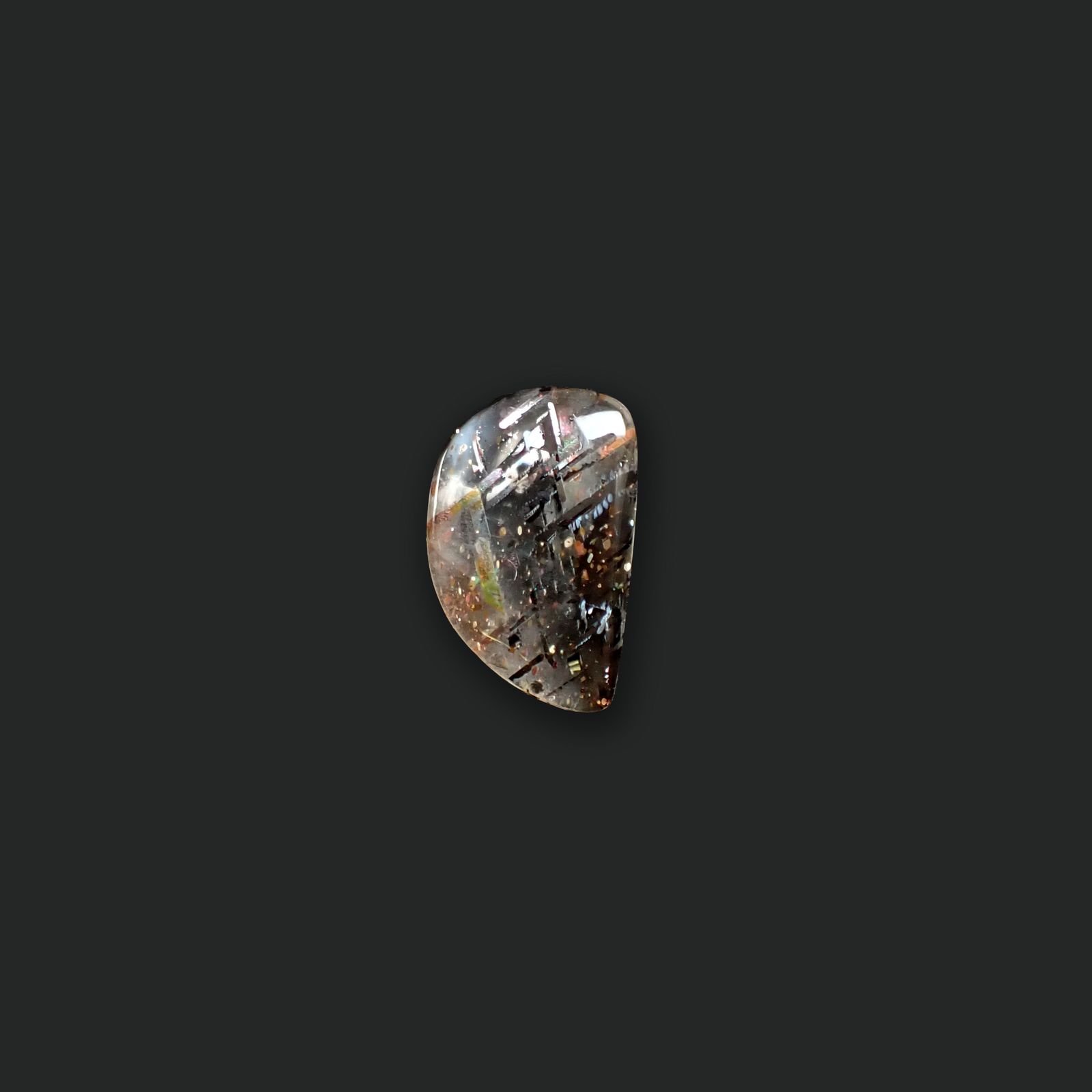 ◇フリーフォーム◇レインボーラティスサンストーン オーストラリア産 1.66ct [250730694]10.6x6.8mm前後