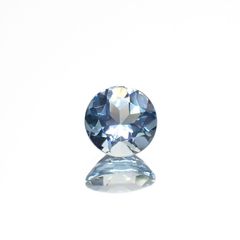 アクアマリン(宝石名アクアマリン)モザンビーク産 0.43ct 識別済[220817392]5x5mm前後