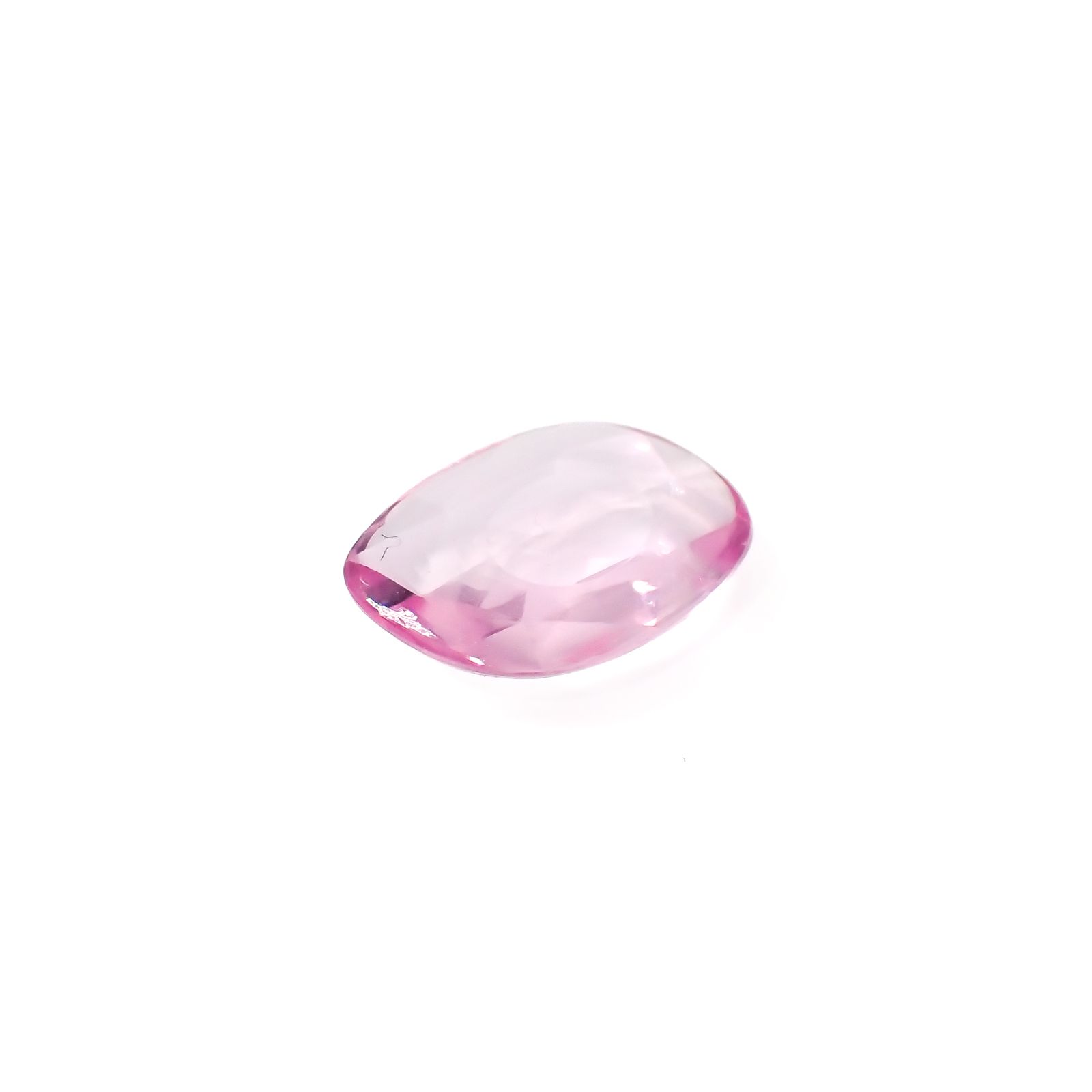 ◇ローズカット◇ピンクサファイア マダガスカル産 1.31ct[230722665]8.8x6.8mm前後