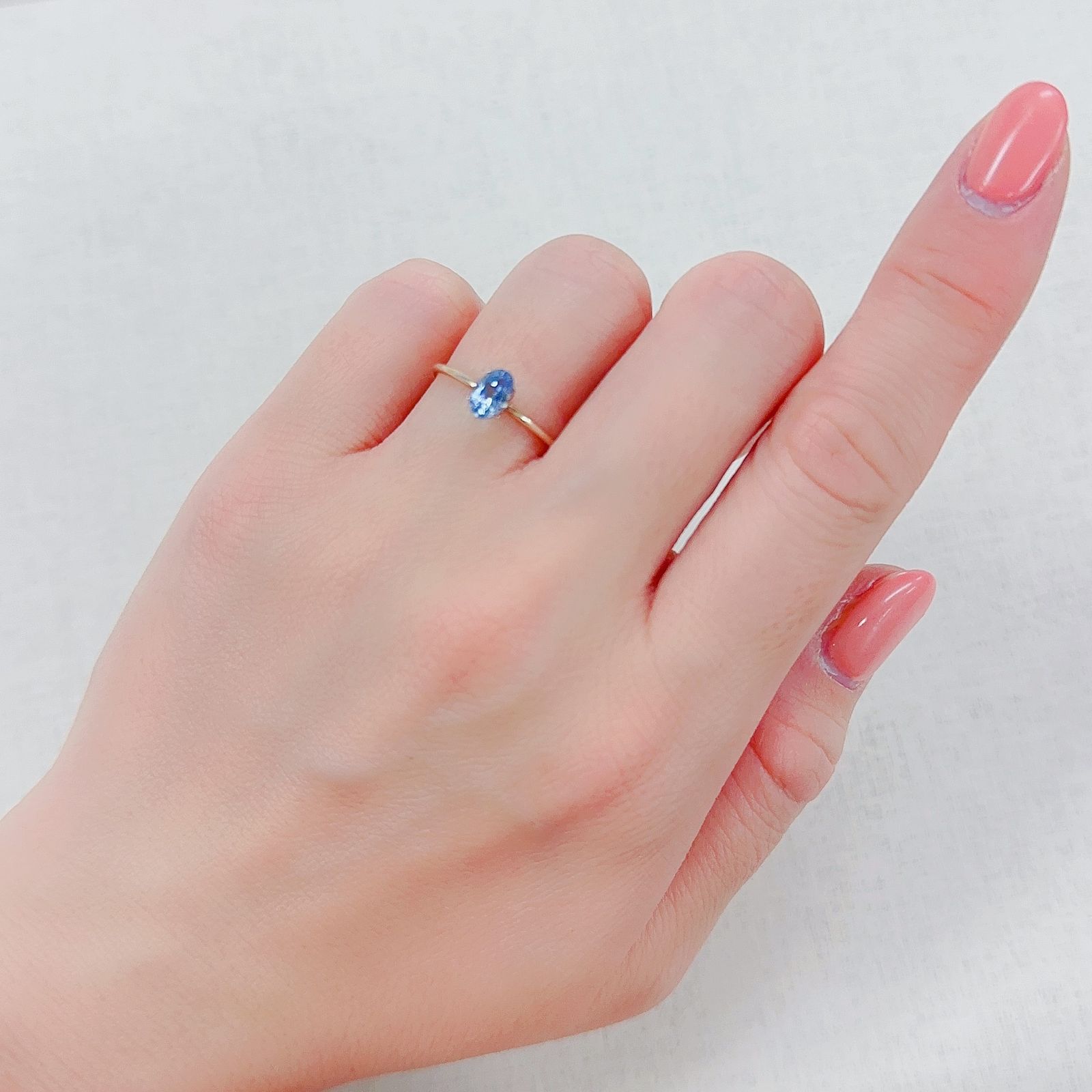 サンタマリアアクアマリン ブラジル産 0.43ct[230320966]6.1x4mm前後