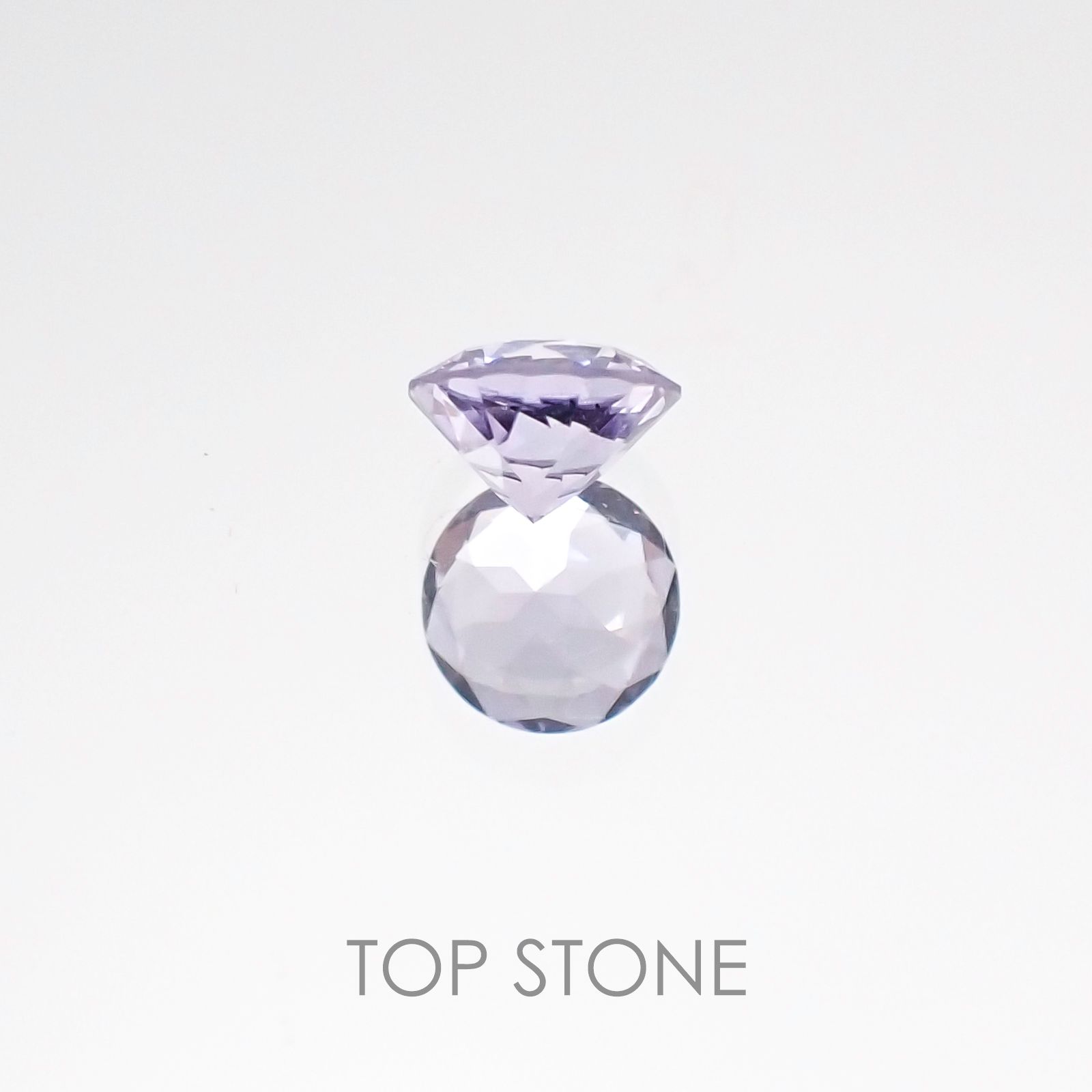 パープルスキャポライト(マリアライト) スリランカ産 ルース 0.19ct[20117028]3.9×3.9mm前後