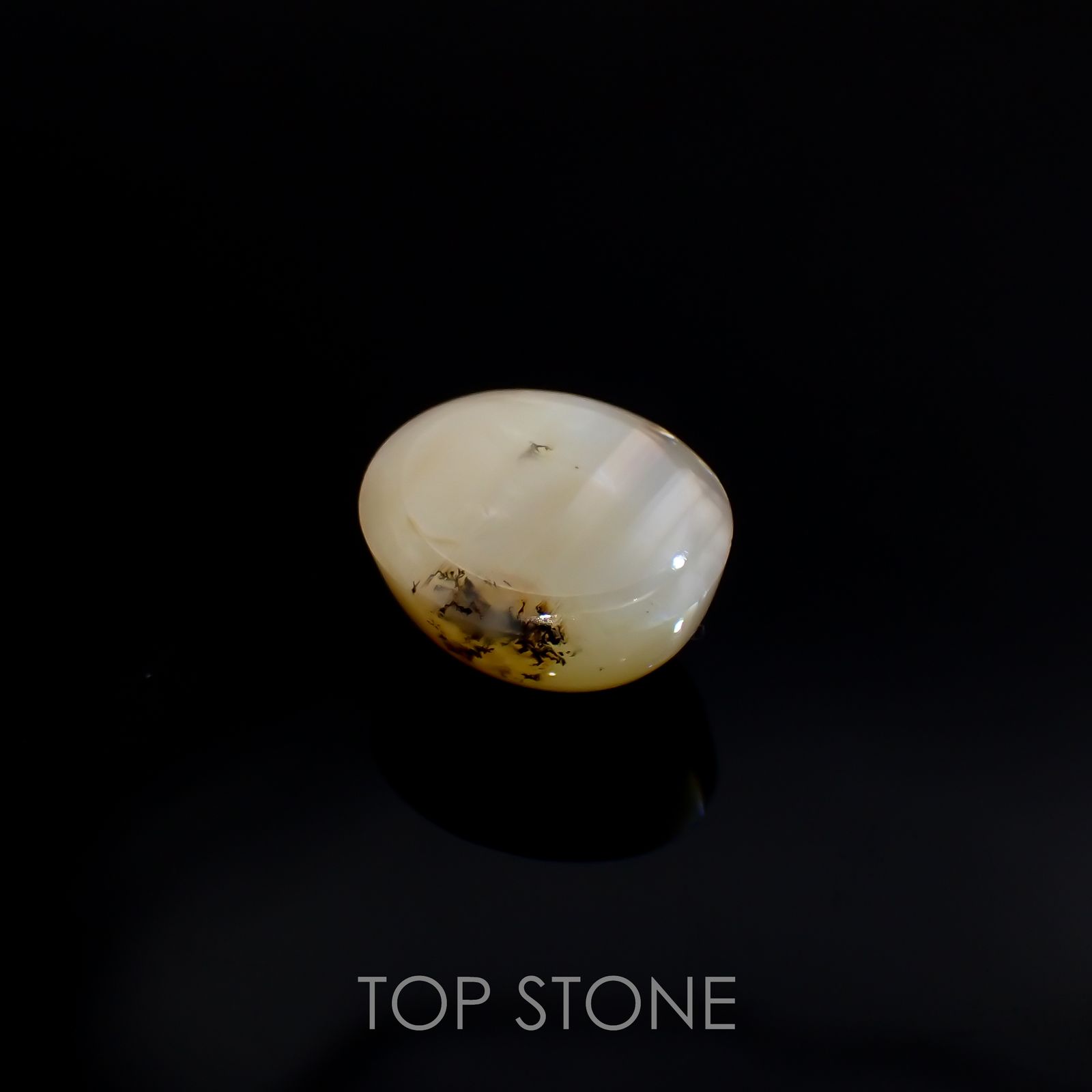オパールキャッツアイ ブラジル・バイーア州産 5.23ct[220917849]12.8x10.5mm前後