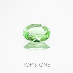 ミントガーネット タンザニア産 ルース 0.44ct[20127915]6.1×4.1mm前後