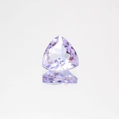 ラベンダーゾイサイト(宝石名ゾイサイト)タンザニア産 0.49ct 識別済[231124106]5.1x5.2mm前後