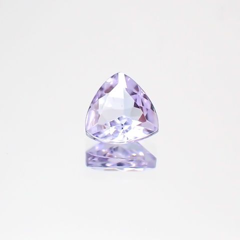 ラベンダーゾイサイト(宝石名ゾイサイト)タンザニア産 0.49ct 識別済[231124106]5.1x5.2mm前後
