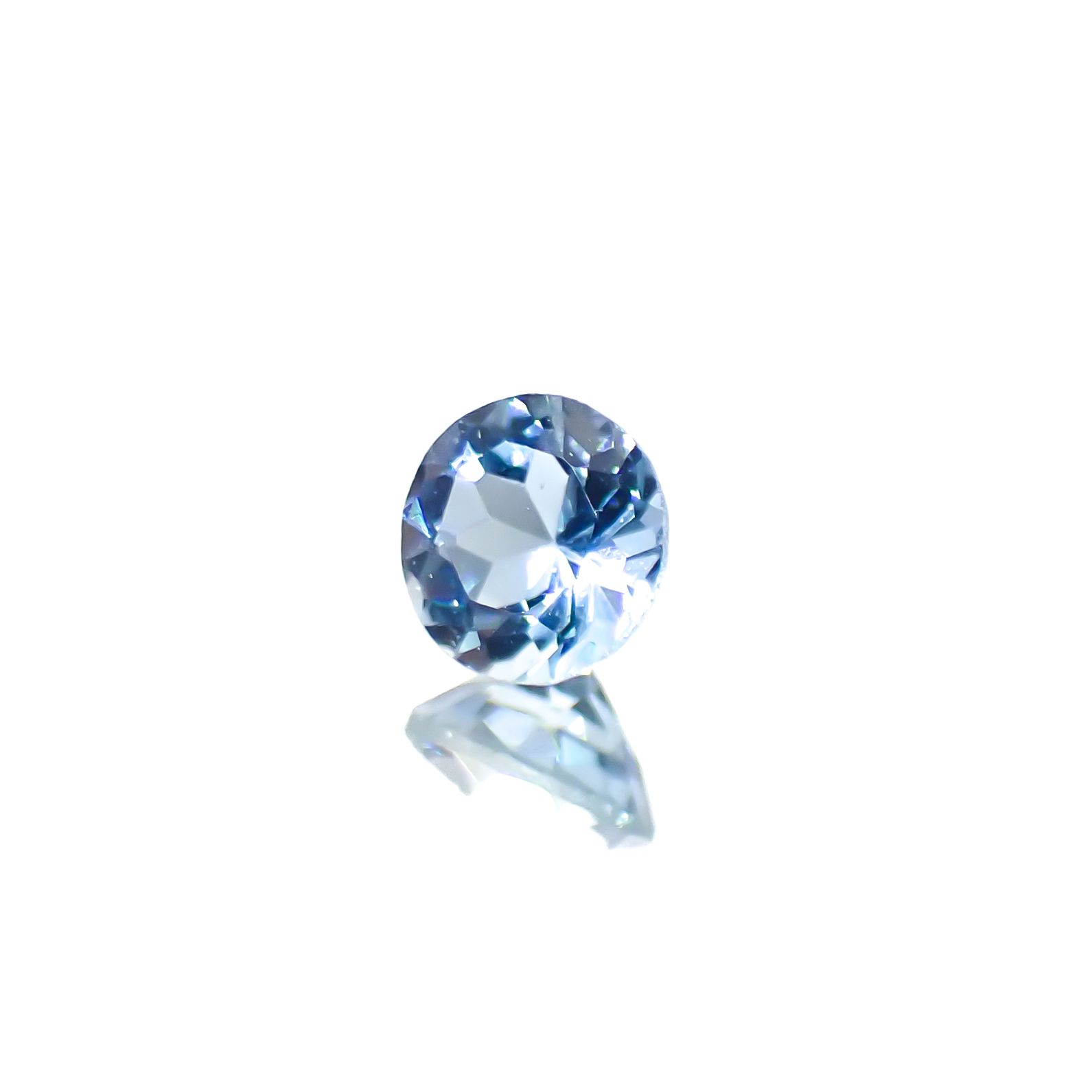 サンタマリアアクアマリン ブラジル産 0.14ct[240225985]3.4x3.4mm前後