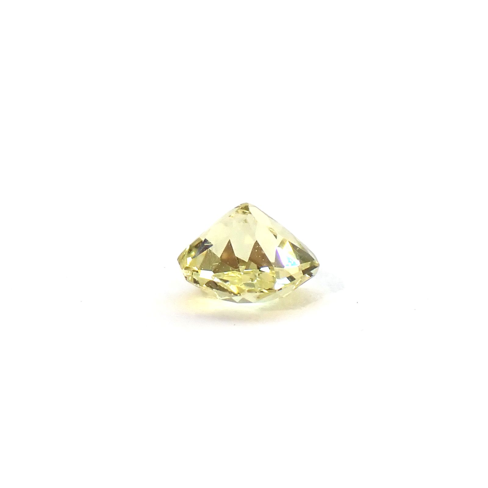イエローアパタイト メキシコ産 0.63ct / 4.8x4.5mm前後 [260632469]