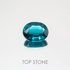 オーシャンブルーカイヤナイト ネパール産 ルース 2.19ct[210310279]8.9×7mm前後