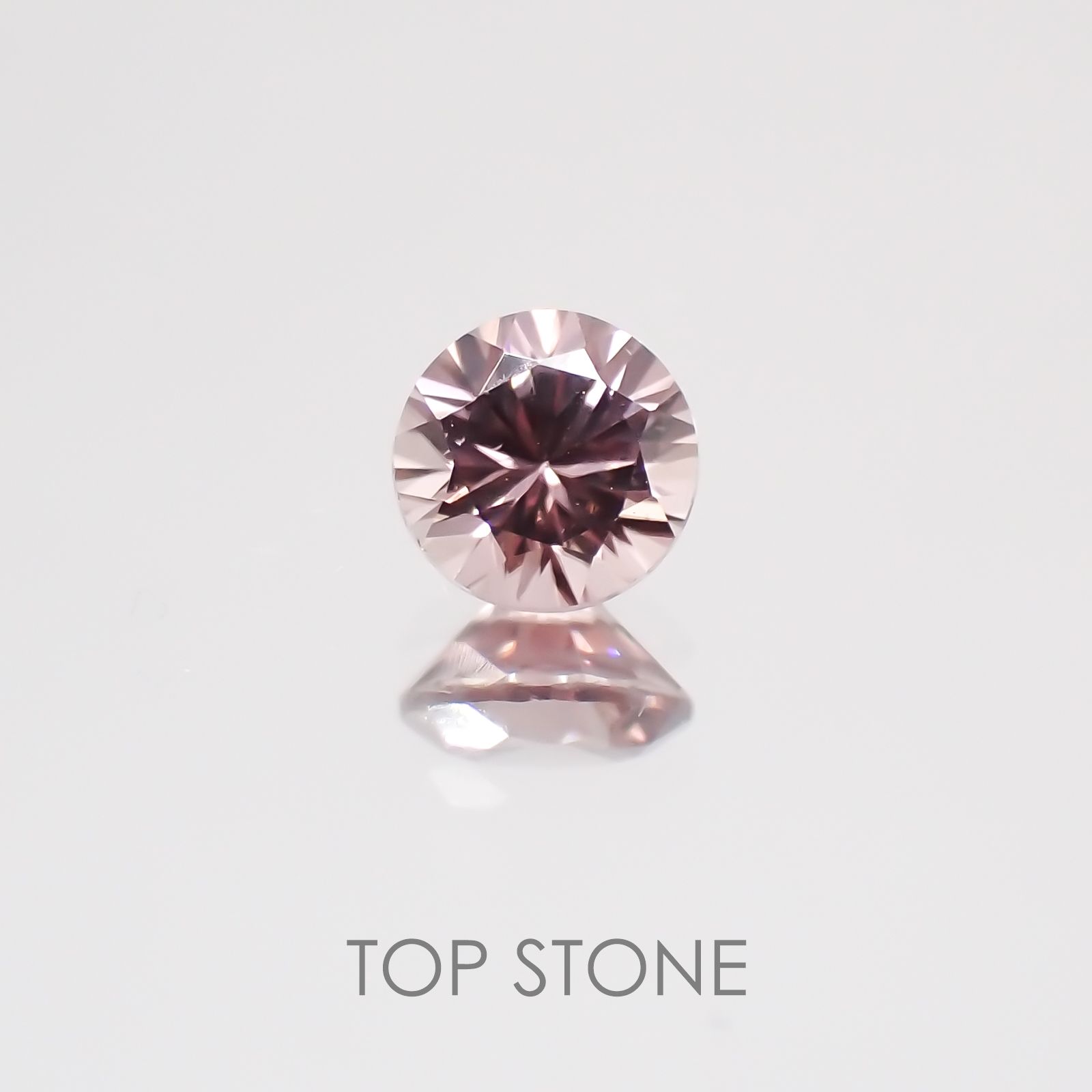マラヤガーネット タンザニア産 ルース 0.39ct[21019369]4×4mm前後