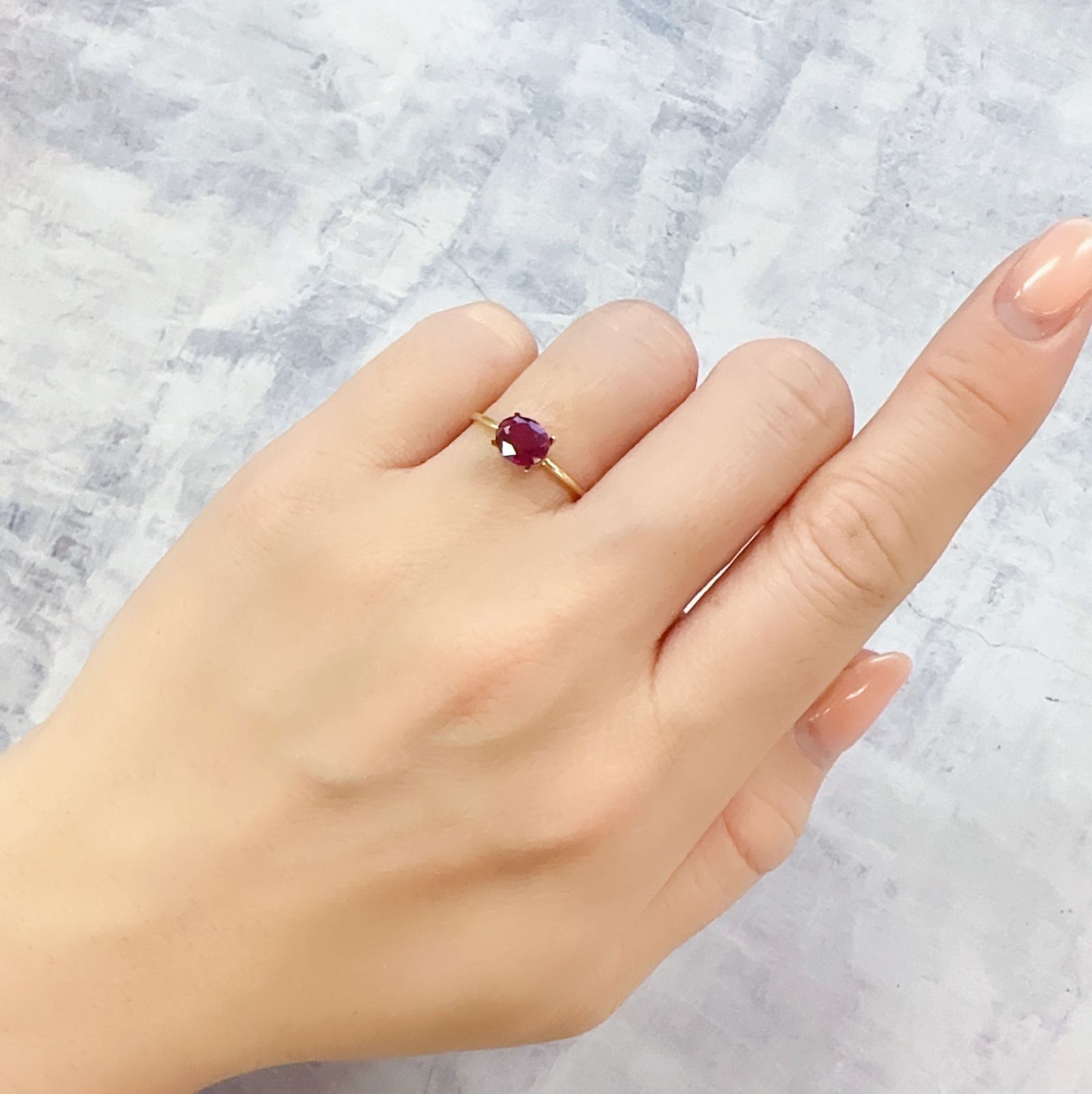 ルビー 非加熱(宝石名ルビー)ミャンマー産 1.33ct GIA鑑付[230220348]6.41x5.46mm前後