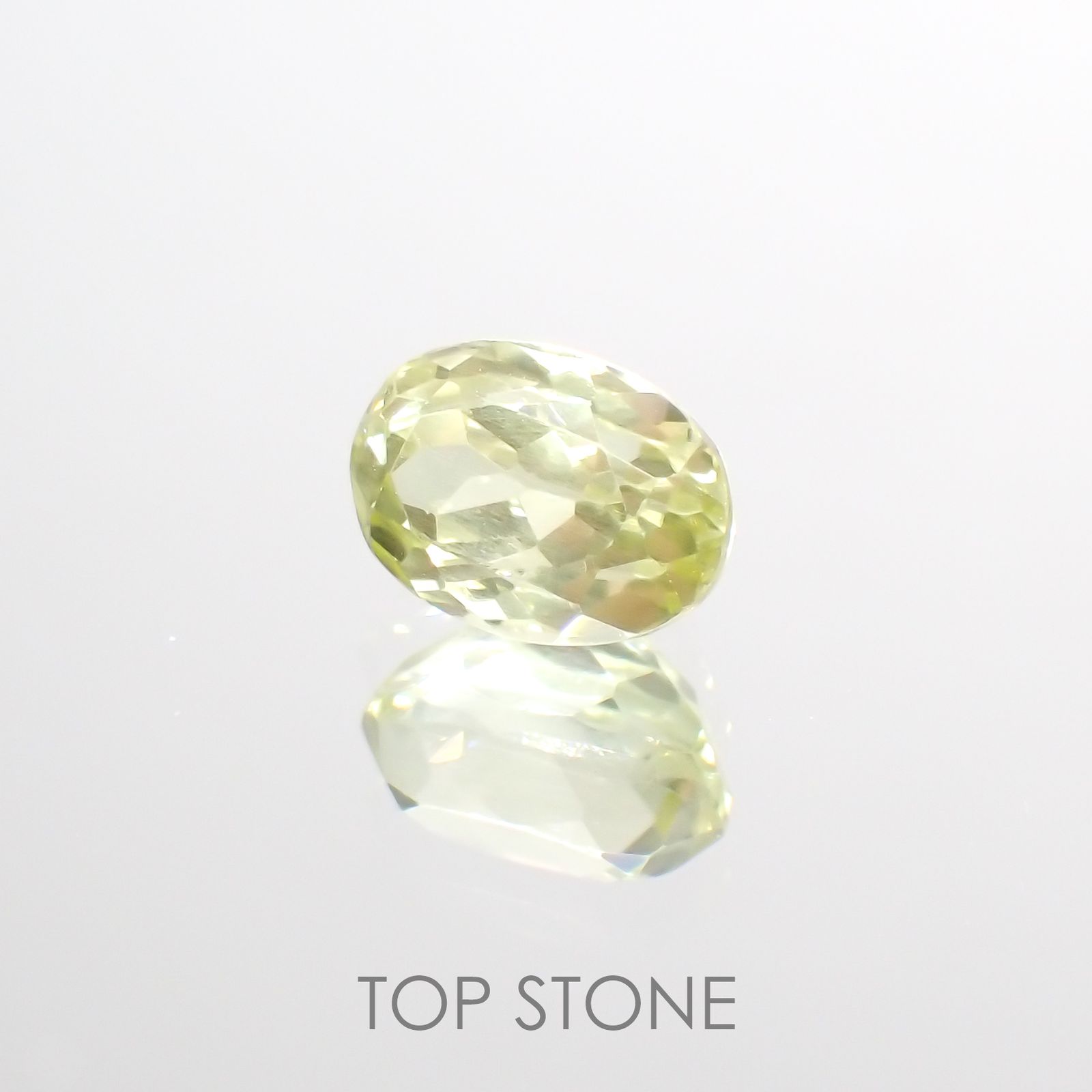 シリマナイト(宝石名シリマナイト) インド産 1.21ct 識別済[20128767]6.9×4.9mm前後