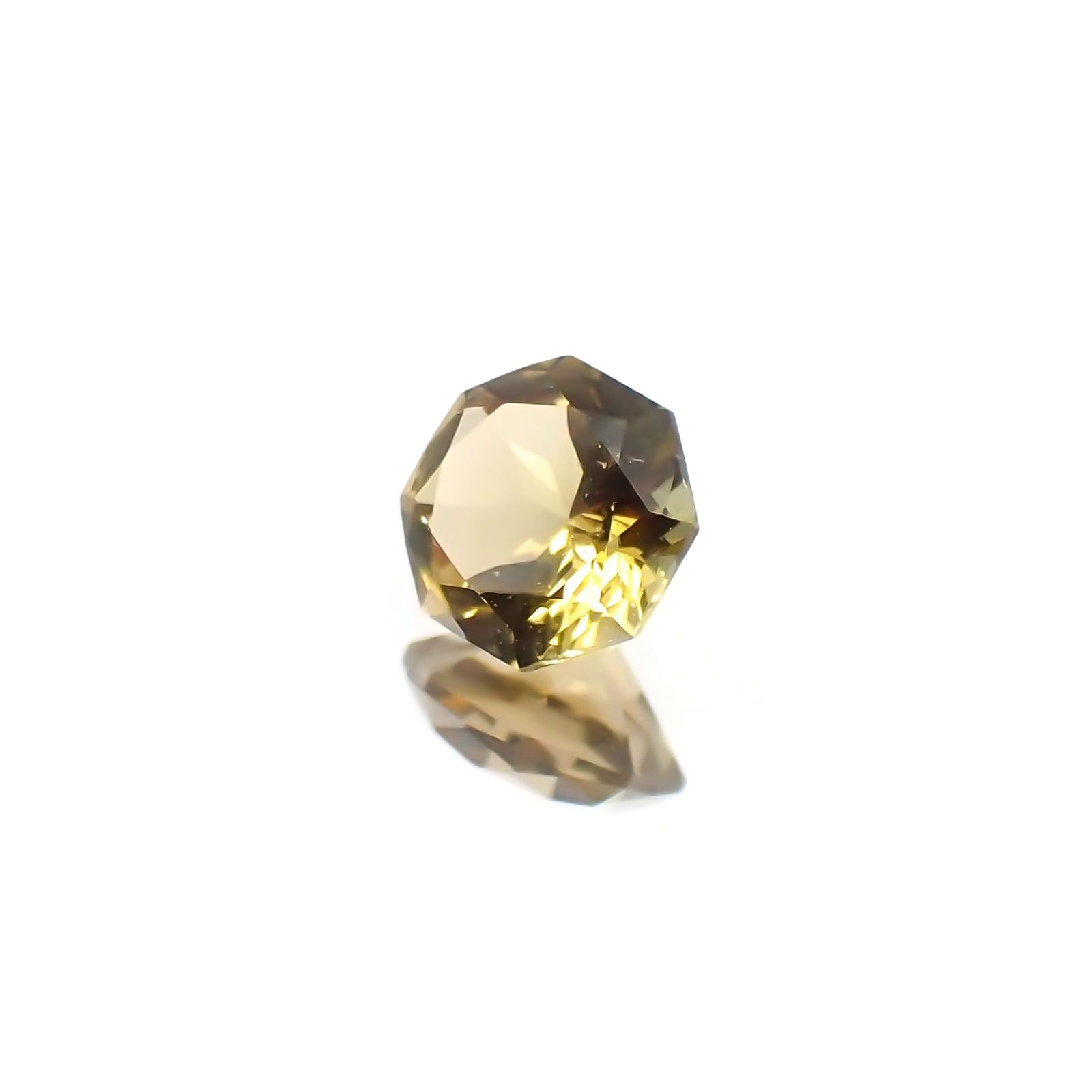 ◇オクタゴンカット◇イエロートルマリン(宝石名トルマリン)ブラジル/アフリカ産 識別済 0.27ct / 4x4mm前後 [260424206]