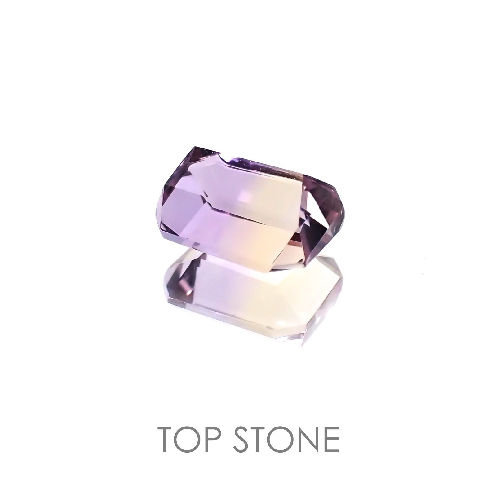 アメトリン ブラジル産 ルース 2.18ct[20128375]8.6×6.9mm前後