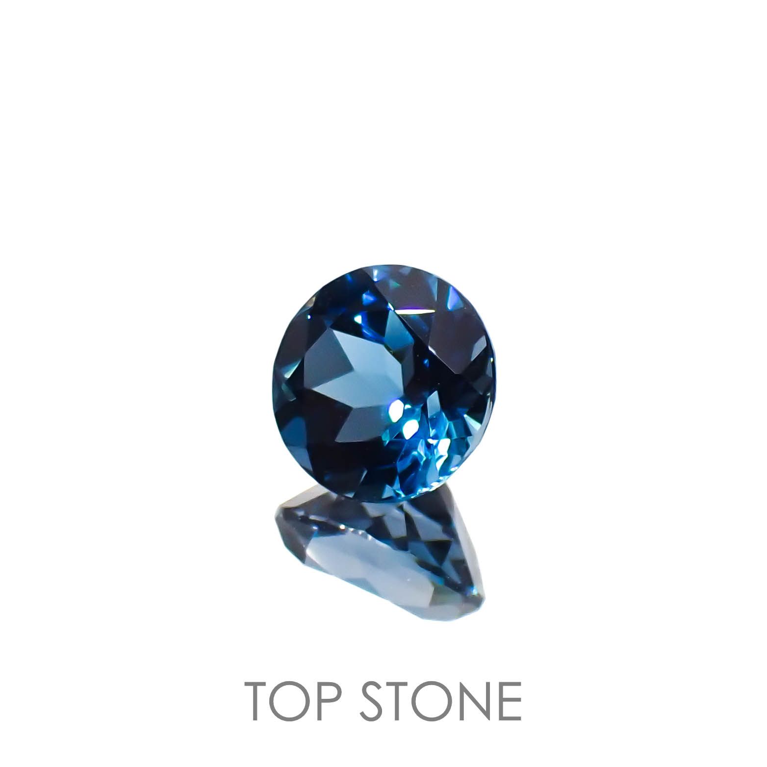 ロンドンブルートパーズ ブラジル産 1.68ct[221219297]7x7mm前後