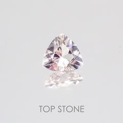 モルガナイト(宝石名モルガナイト) ナイジェリア産 0.33ct 識別済[20128570]5×5.2mm前後