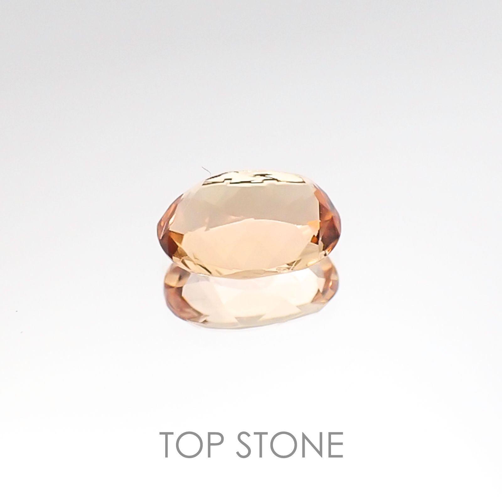 インペリアルトパーズ ブラジル産 ルース 1.09ct[20106515]7.2×5.4mm前後
