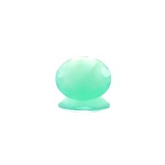 グリーンオパール(宝石名コモンオパール) 南アフリカ産 1.60ct 識別済[210611386]10.1×8.1mm前後