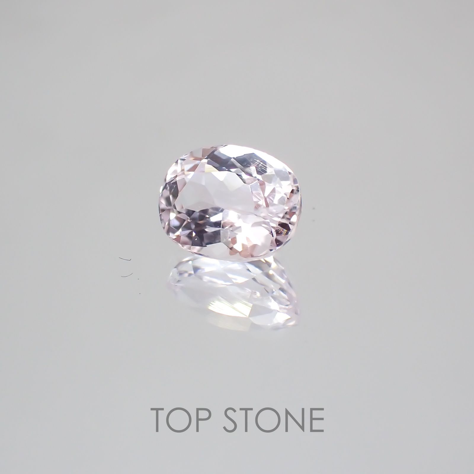 クンツァイト アフガニスタン産 ルース 2.09ct[21029734]8.7×6.7mm前後