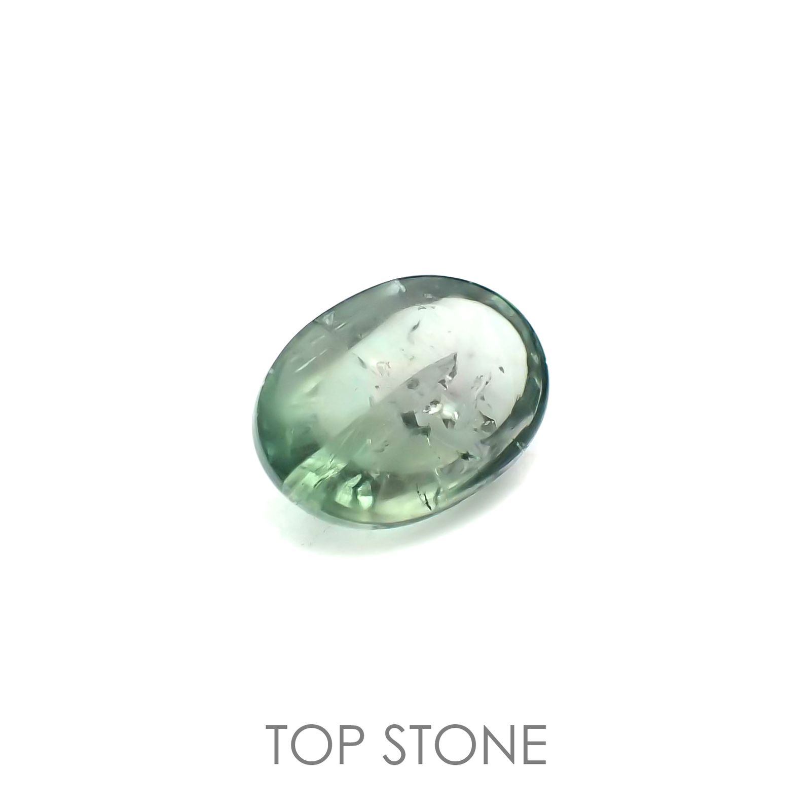 フローライト フルオレッセンス(宝石名フルオライト)イギリス・ロジャリー鉱山産 3.83ct 識別済[211113763]11.5x7.6mm前後