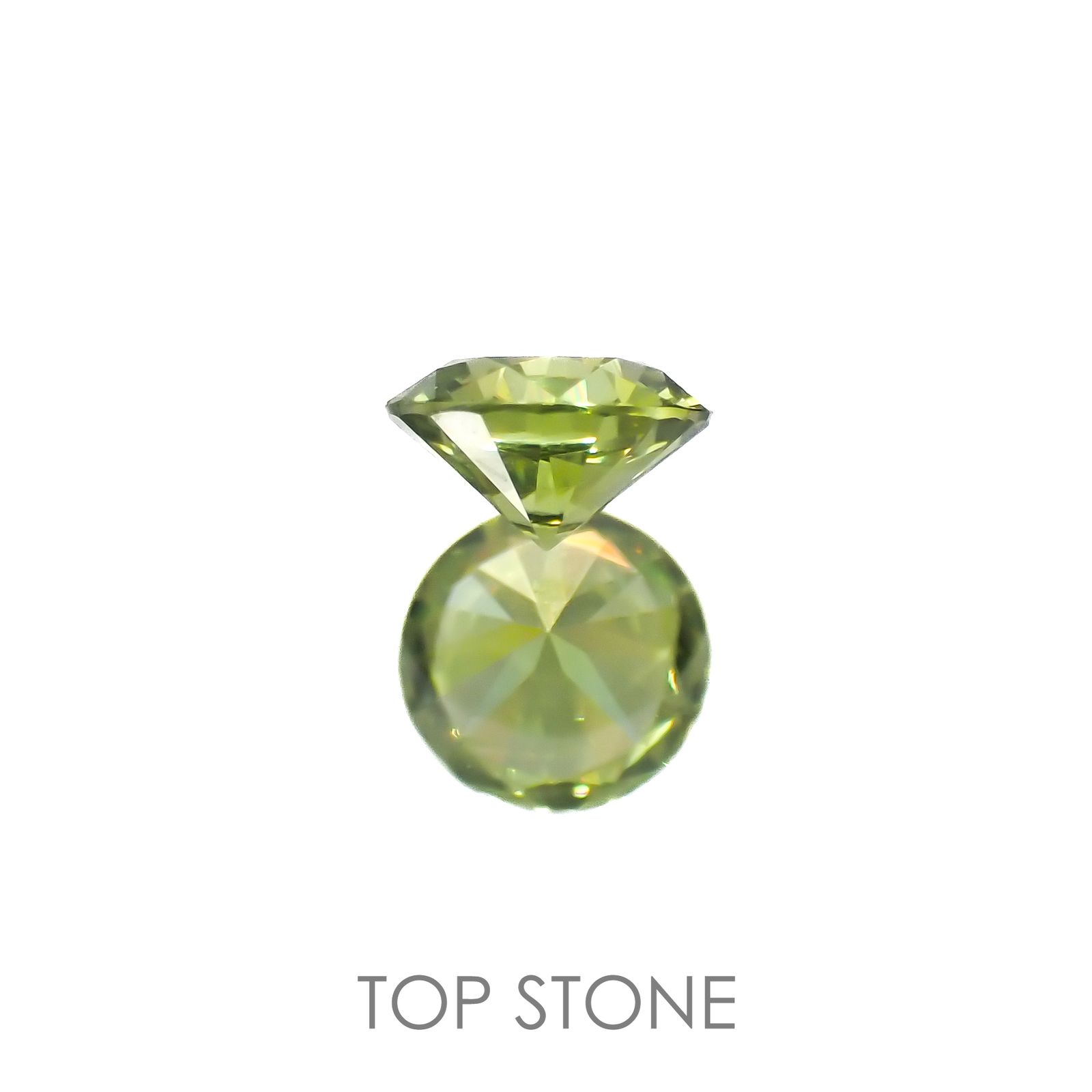 デマントイドガーネット ロシア産 0.16ct[221018221]3.4x3.4mm前後