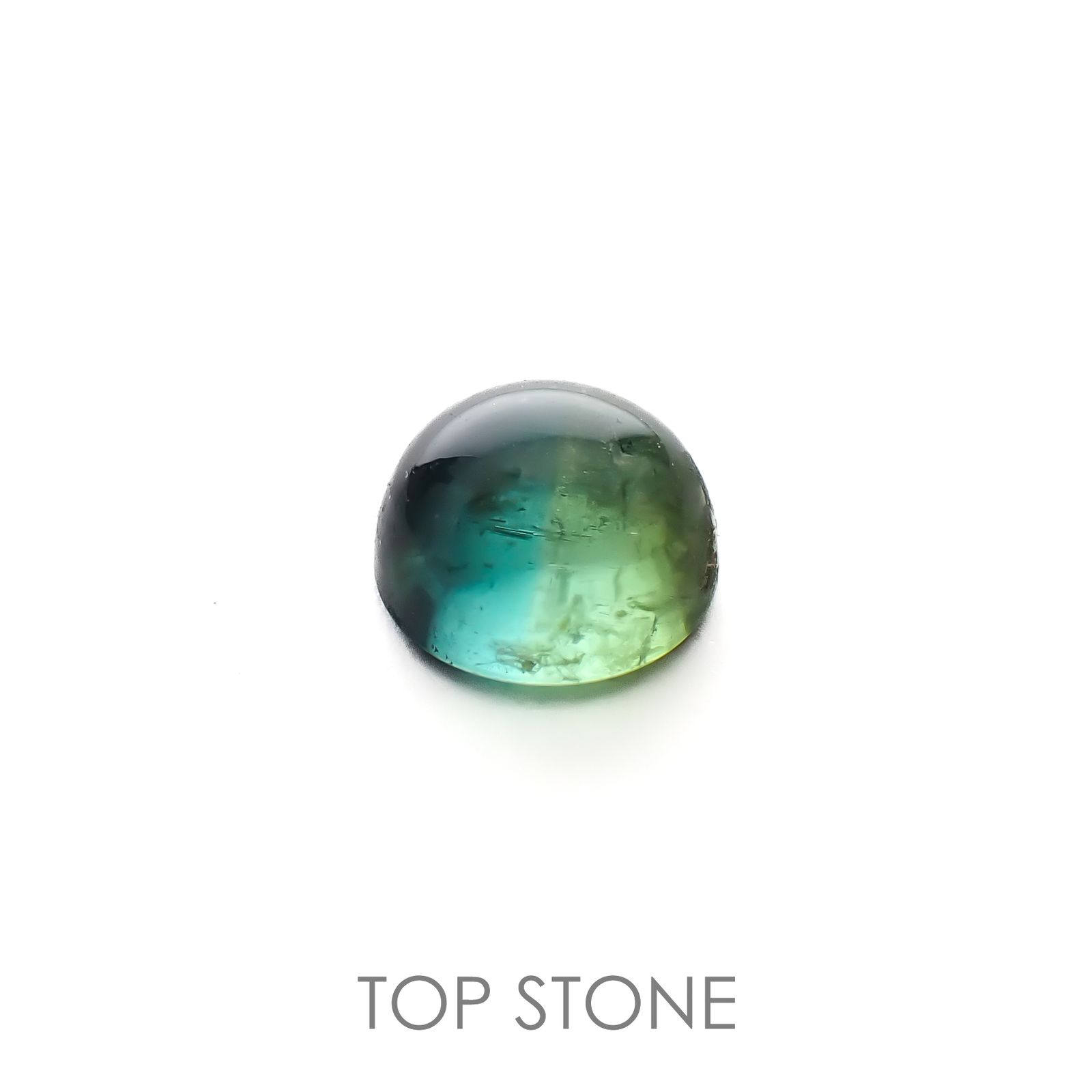 バイカラートルマリン コンゴ民主共和国/アフリカ産 0.67ct[220817344]5.2x5.1mm前後