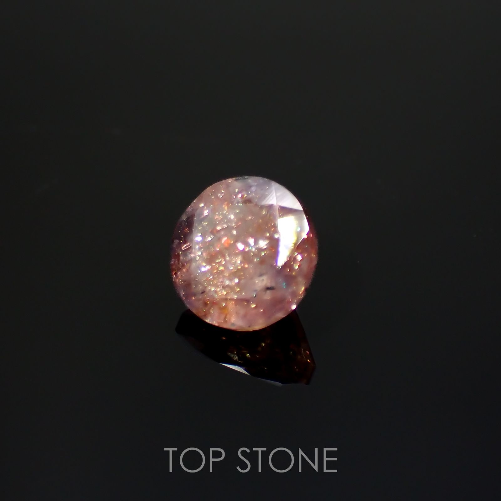 ブラッドショットアイオライト インド産 1.48ct[220616723]7.4x7.3mm前後