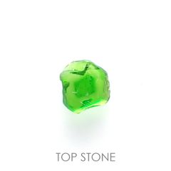 デマントイドガーネット(宝石名デマントイド・ガーネット) 原石・結晶 0.17ct 識別済[210912777]4×3.9mm前後