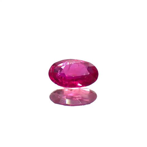 ルビー(宝石名ルビー)モザンビーク産 0.46ct 識別済[220616091]5.9x4mm前後