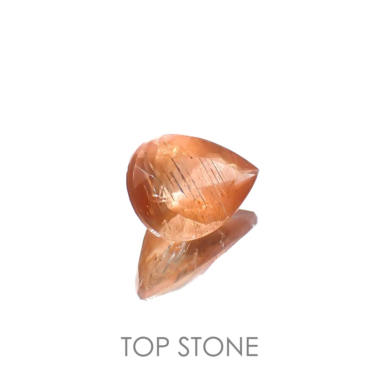 サンストーンスキャポライト(宝石名シーン・スキャポライト)タンザニア産 2.04ct 識別済[221219278]10.7x7.6mm前後