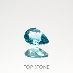 グランディディエライト(宝石名グランディディエライト)マダガスカル産 0.11ct 識別済[220515905]4x2.7mm前後