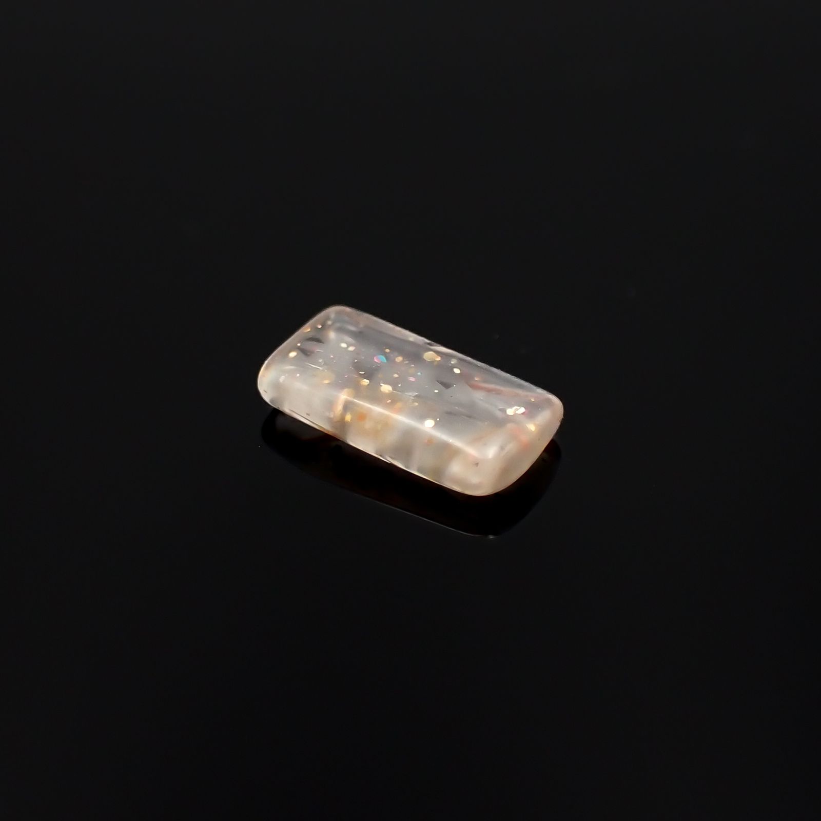 レインボーラティスサンストーン オーストラリア産 0.36ct[230321092]6.8x3.5mm前後