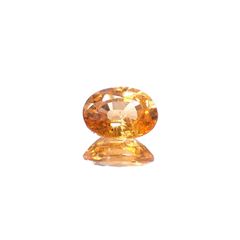 スペサルティンガーネット マンダリンオレンジカラー(宝石名ガーネット)ナイジェリア産 識別済 1.05ct / 6.8x5mm前後 [260623389]