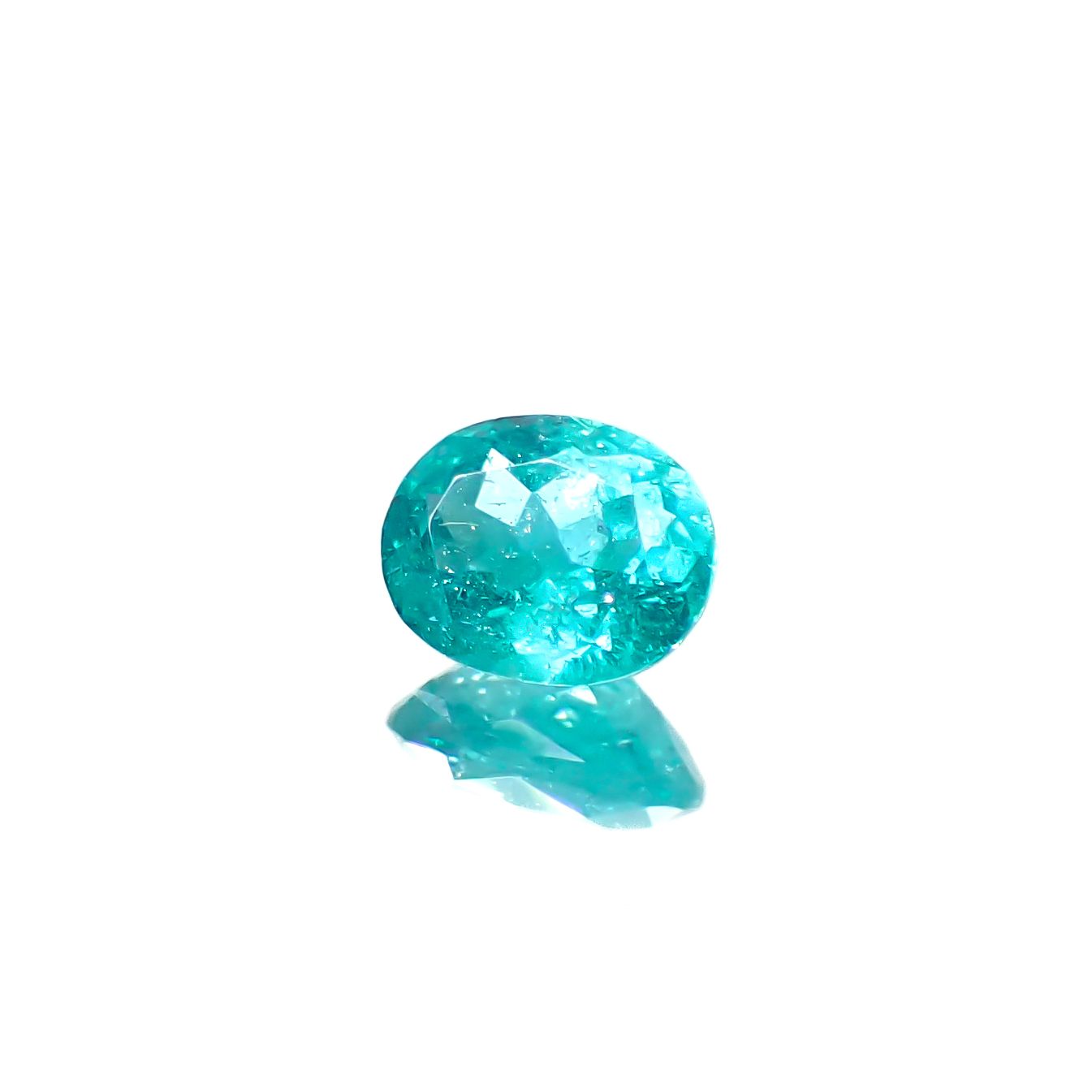 パライバトルマリン ブラジル・パライバ州バターリャ鉱山産 0.33ct[240928738]5x4mm前後