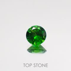 デマントイドガーネット(宝石名デマントイド・ガーネット) ロシア産 0.200ct ソ付(彩珠)[210711589]3.5×3.5mm前後
