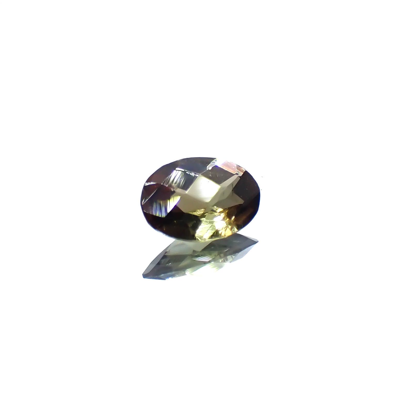 ◇チェッカーカット◇アンダリュサイト スリランカ/マダガスカル産 0.57ct[240226136]7x4.9mm前後