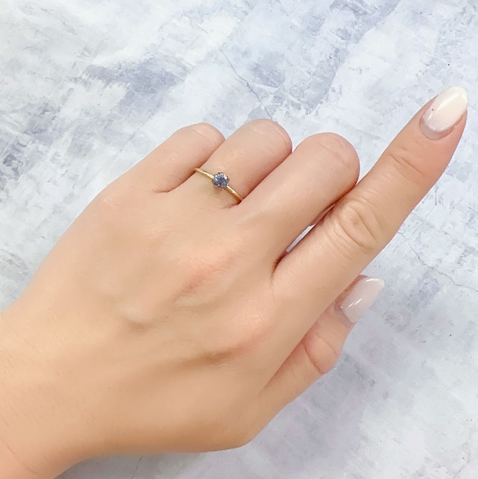 ◇ヘキサゴンカット◇ラベンダースピネル(宝石名スピネル)ビルマ/マダガスカル産 0.46ct 識別済[230220655]4x4mm前後