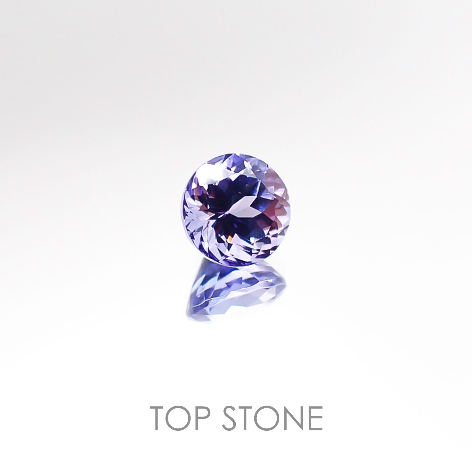 タンザナイト(ゾイサイト) タンザニア産 ルース 1.12ct[20116523]5.9×5.9mm前後