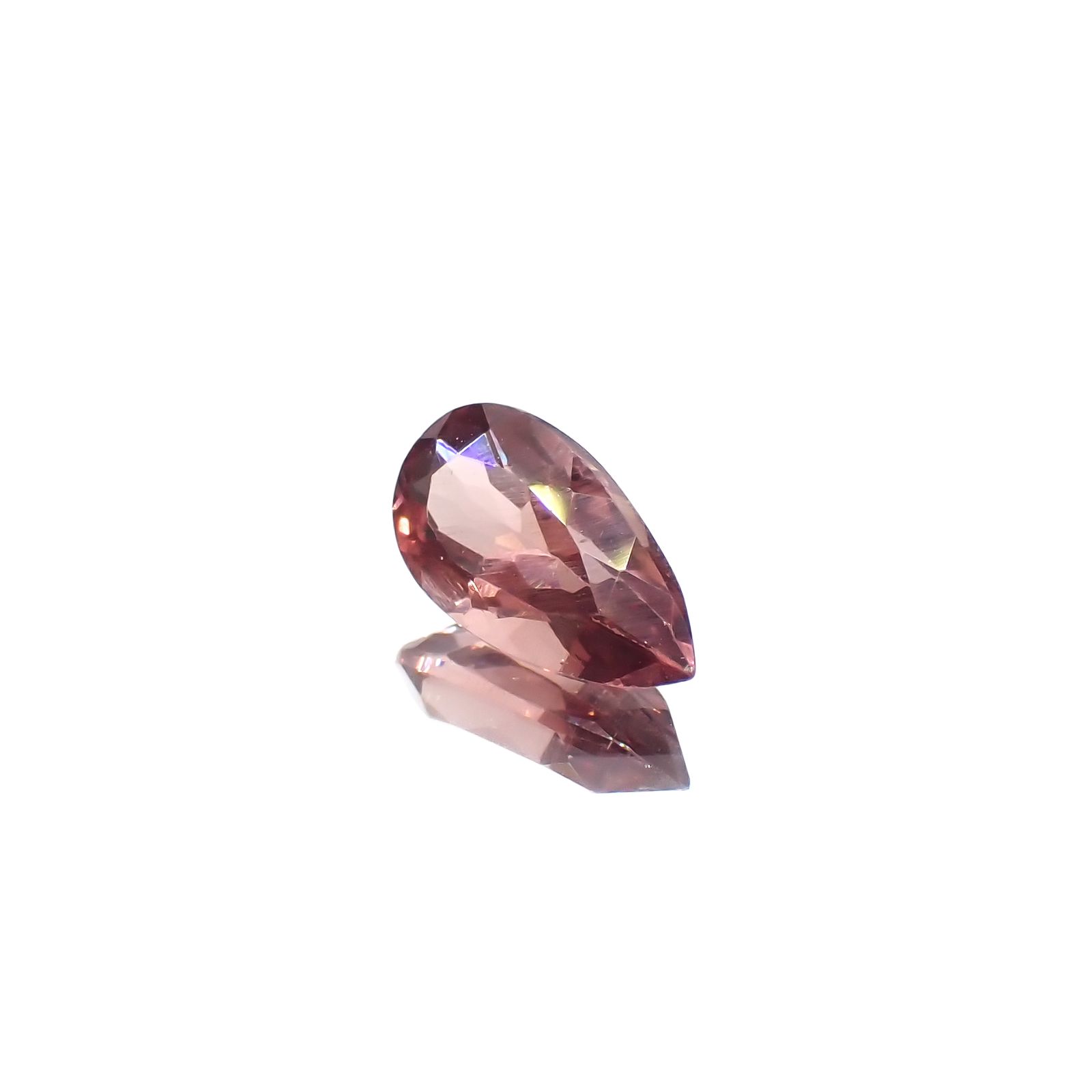 ピンクアパタイト(宝石名ピンク・アパタイト)ブラジル産 1.11ct 識別済[231224690]9.3x4.9mm前後