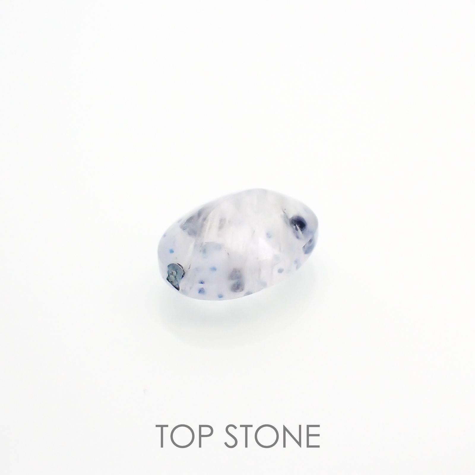 ◇バフカット◇パライバクォーツ ブラジル産 2.64ct[220115029]10.3x7.6mm前後