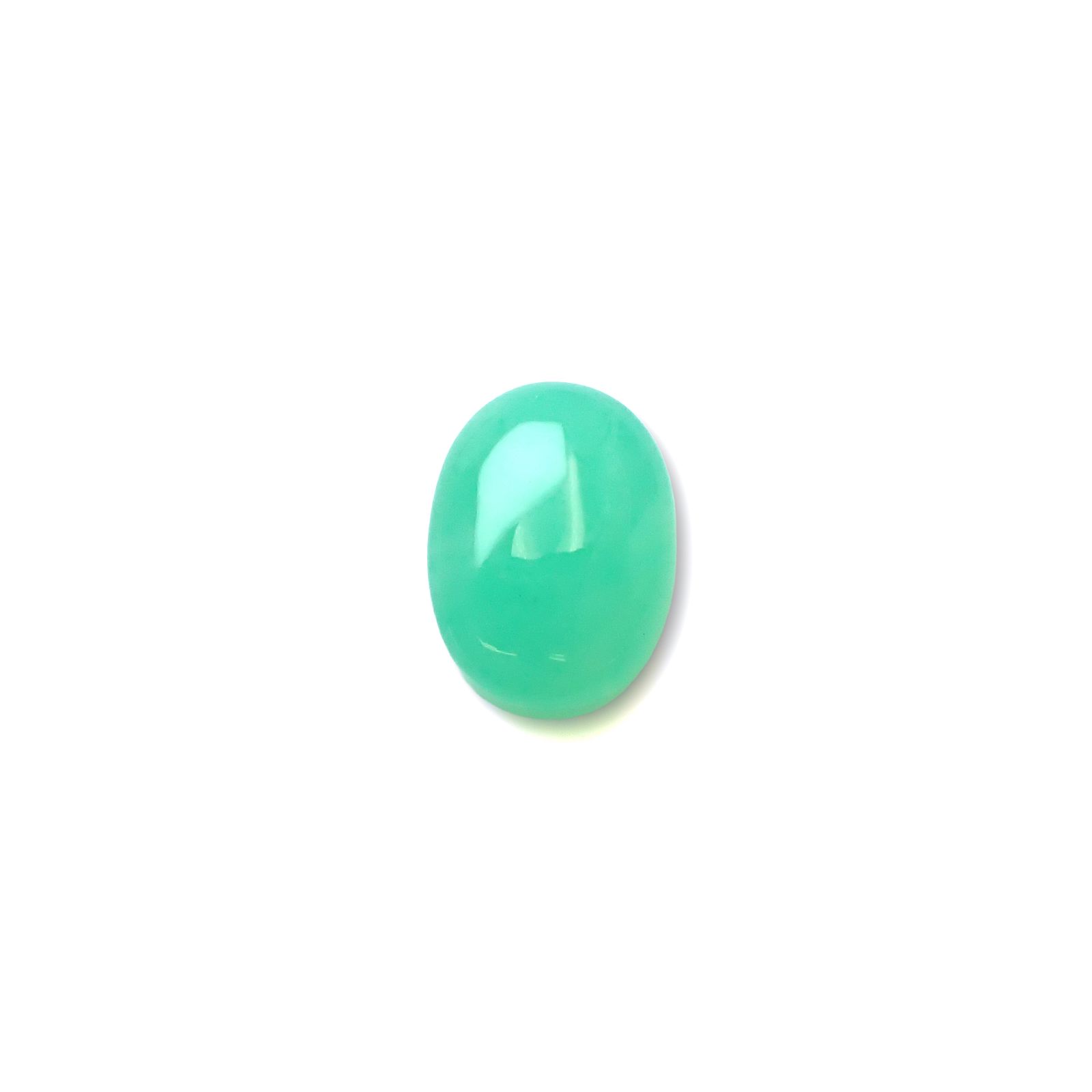 クリソプレーズ オーストラリア産 3.38ct [250730879]10.9x8mm前後