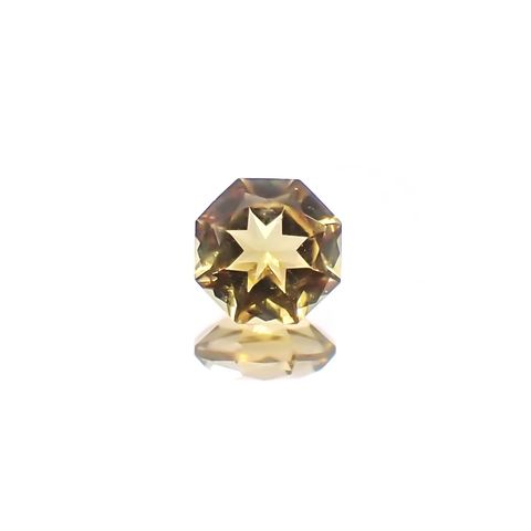 ◇オクタゴンカット◇イエロートルマリン SA(宝石名トルマリン)ブラジル/アフリカ産 0.27ct 識別済[231124206]4x4mm前後