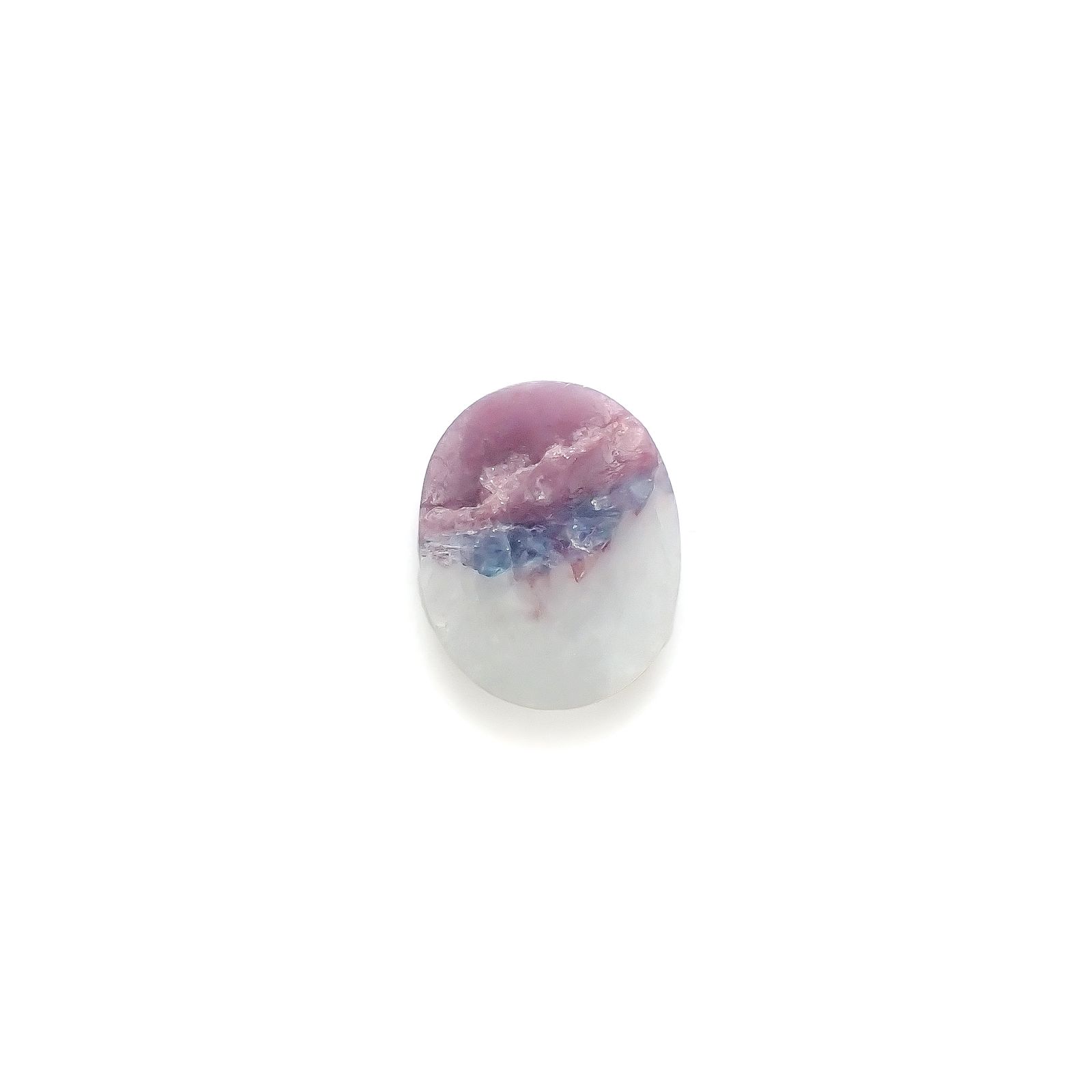 パライバトルマリンインクォーツ ブラジル産 10.55ct[240427100]19x15.2mm前後