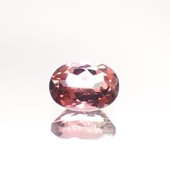 ピンクトルマリン(宝石名ピンク・トルマリン) ブラジル/アフリカ産 0.94ct 識別済[211013560]7×4.9mm前後