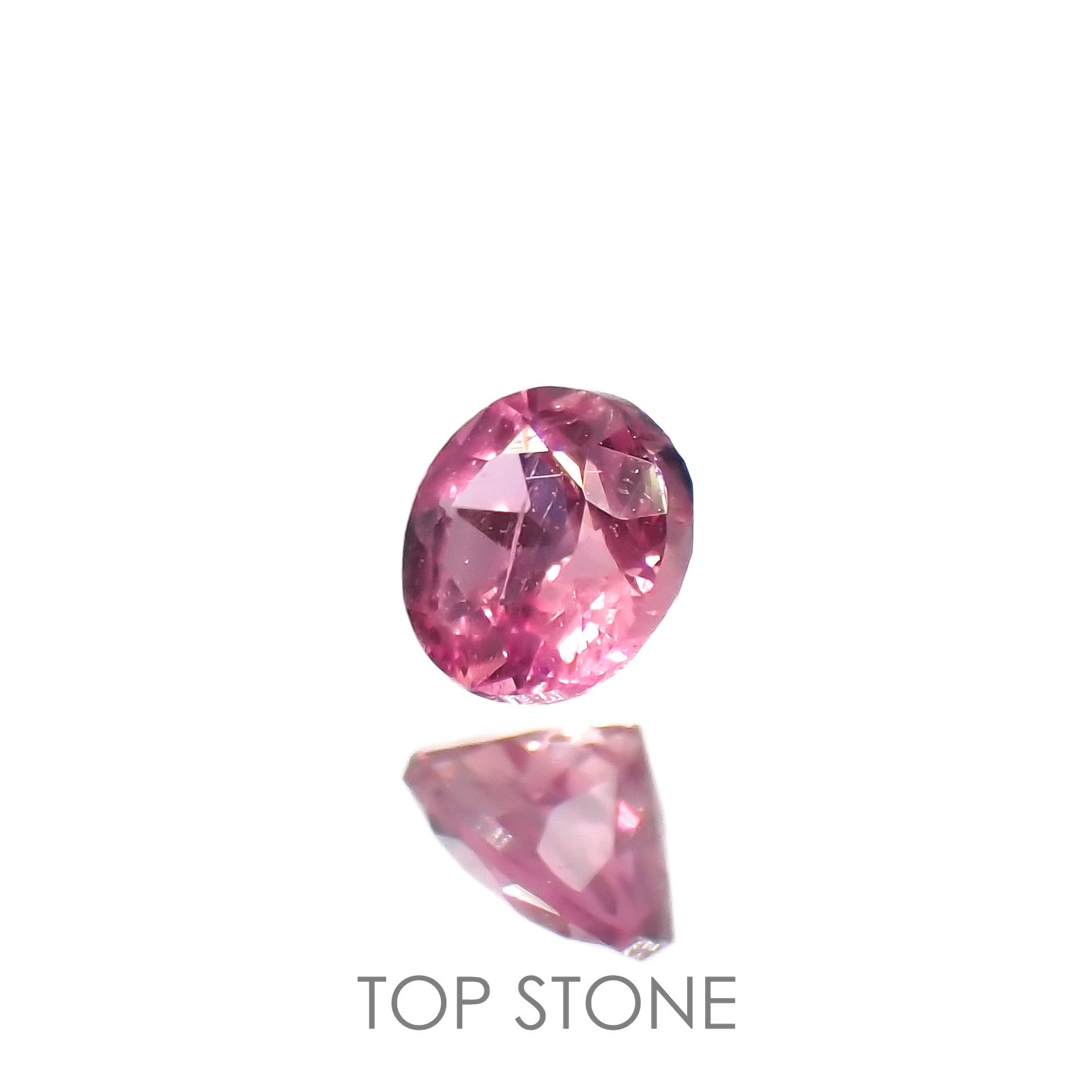 ピンクサファイア(宝石名サファイア)タンザニア・ウィンザー産 0.22ct 識別済[220616162]3.4x3.3mm前後
