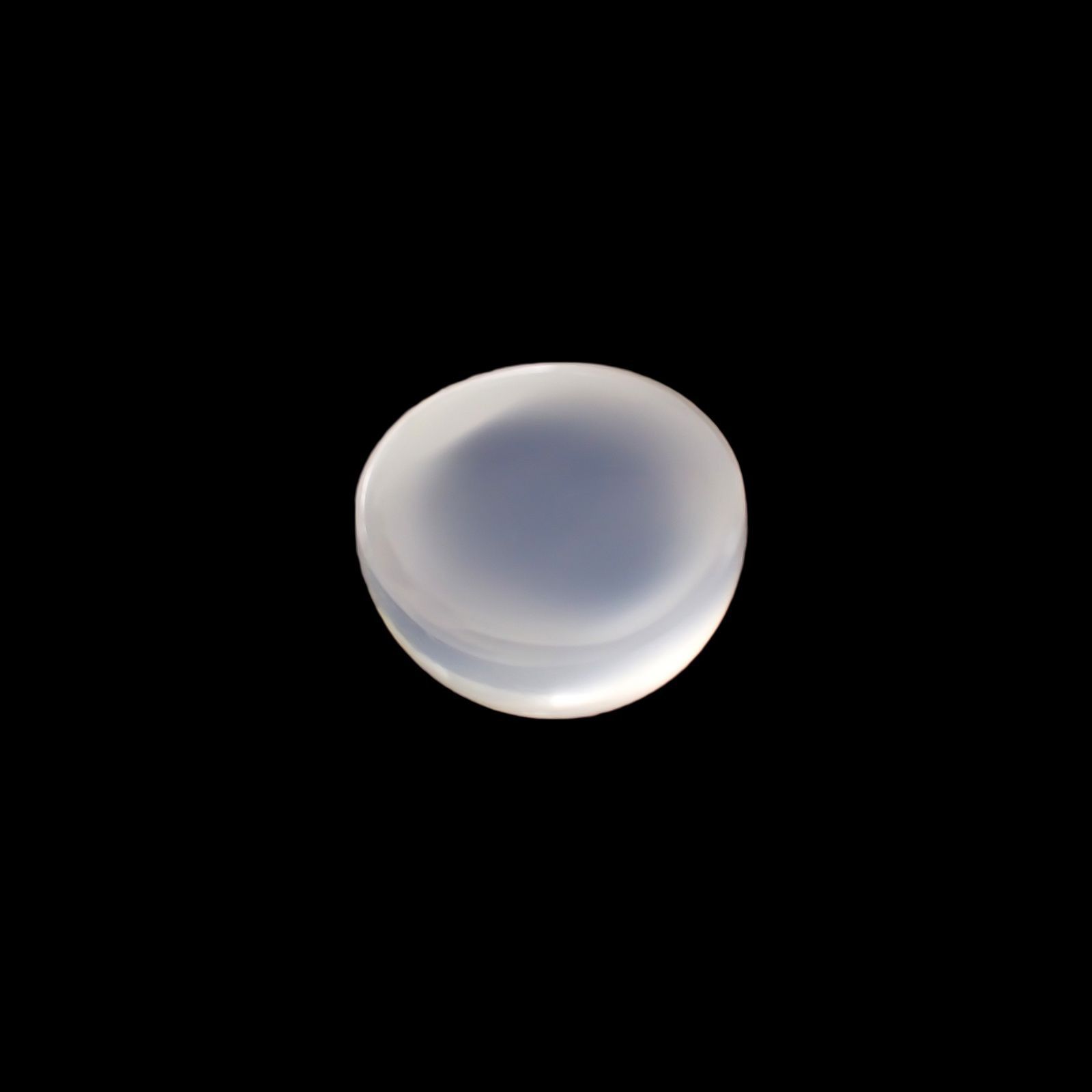 ムーンストーンキャッツアイ(宝石名ムーンストーン・キャッツアイ) インド産 識別済 5.13ct / 10x10mm前後 [260212732]