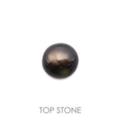 ゴールドシーンサファイア(宝石名シーン・サファイア)ケニア産 0.84ct 識別済[220616216]5.5x5.4mm前後